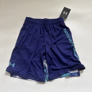 Under Armour Boys' Stunt 3.0 Activewear Shorts Youth Small